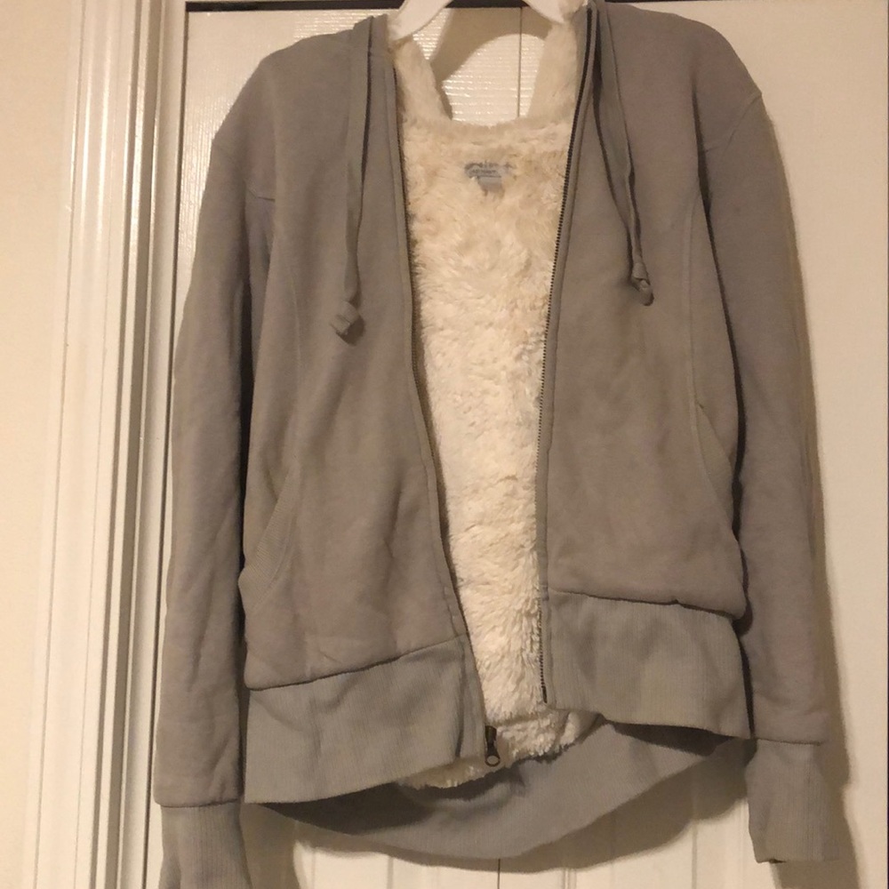 Old Navy jacket with faux fur lining